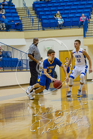 Pryor vs Vinita Basketball at PIT