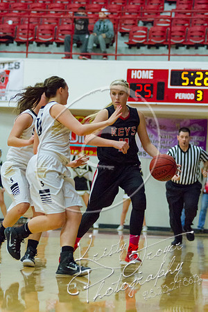 Salina vs Keys Girls Basketball