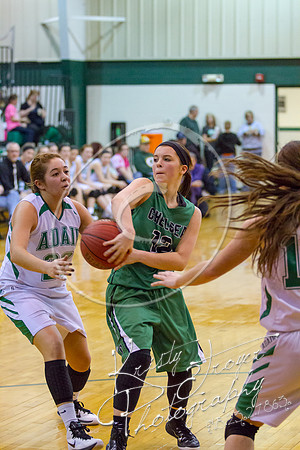 Adair vs Chelsea Basketball homecoming