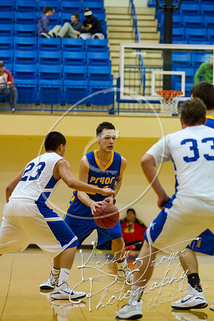 Pryor vs Vinita Basketball at PIT