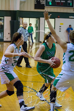 Adair vs Chelsea Basketball homecoming