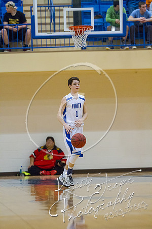 Pryor vs Vinita Basketball at PIT