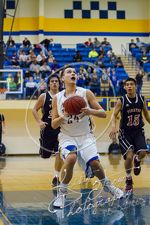 Pryor vs Locust Grove Boys Basketball at PIT