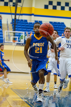 Pryor vs Vinita Basketball at PIT