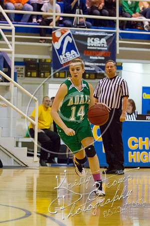 Chouteau vs Adair Basketball
