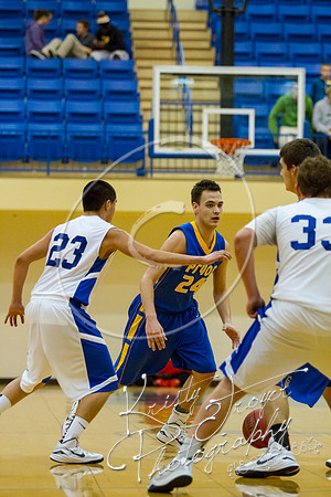 Pryor vs Vinita Basketball at PIT