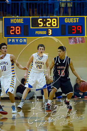 Pryor vs Locust Grove Boys Basketball at PIT