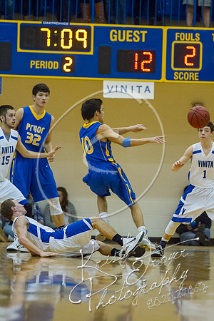 Pryor vs Vinita Basketball at PIT