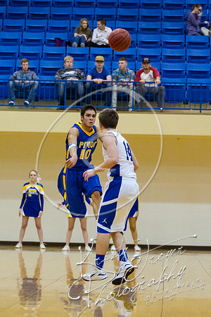 Pryor vs Vinita Basketball at PIT