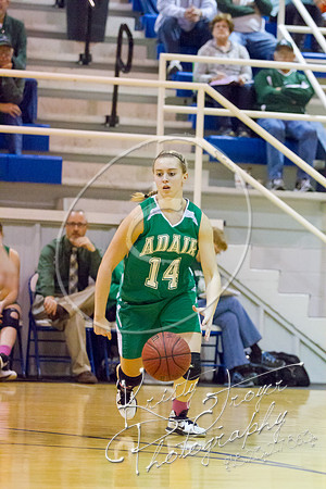 Chouteau vs Adair Basketball