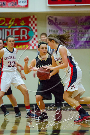 Salina vs Cascia Hall Girls Basketball