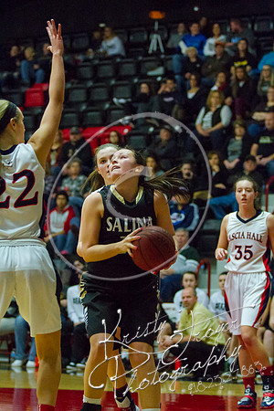 Salina vs Cascia Hall Girls Basketball
