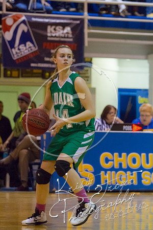 Chouteau vs Adair Basketball