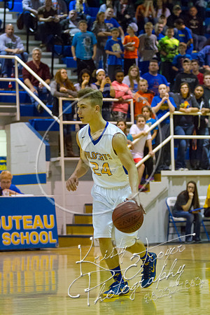 Chouteau vs Adair Basketball