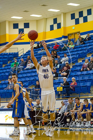 Pryor vs Vinita Basketball at PIT