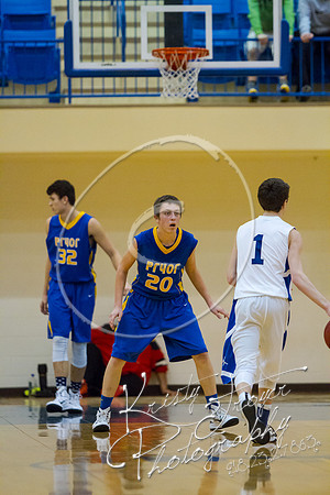 Pryor vs Vinita Basketball at PIT