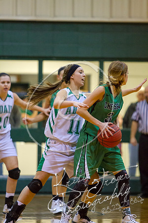 Adair vs Chelsea Basketball homecoming