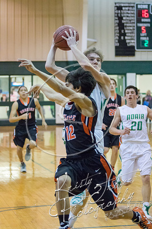 Adair vs Pawhuska Boys Basketball