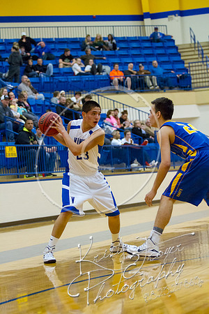 Pryor vs Vinita Basketball at PIT
