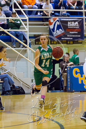 Chouteau vs Adair Basketball