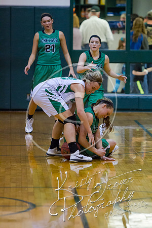Adair vs Chelsea Basketball homecoming