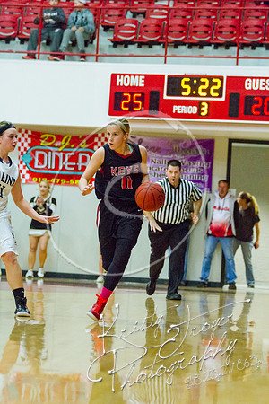 Salina vs Keys Girls Basketball