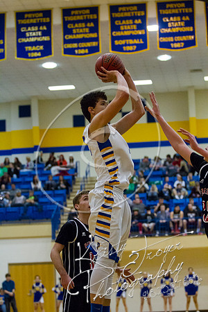 Pryor vs Locust Grove Boys Basketball at PIT