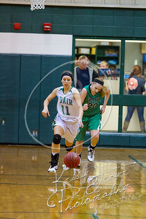 Adair vs Chelsea Basketball homecoming