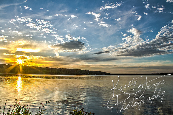 Lake Hudson, Sunsets, Salina Oklahoma
