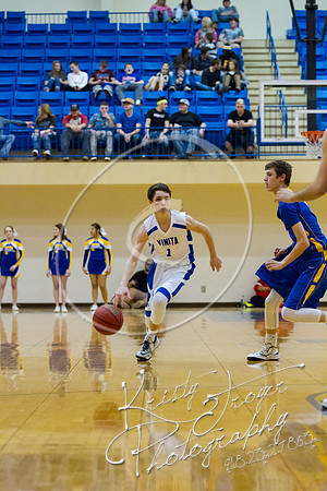 Pryor vs Vinita Basketball at PIT