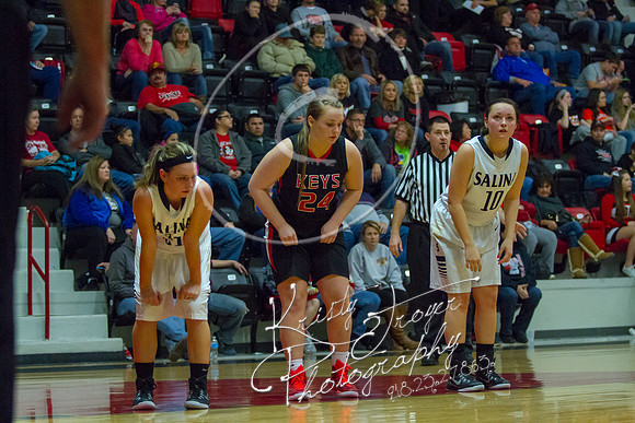 Salina vs Keys Girls Basketball