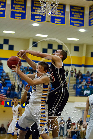 Pryor vs Locust Grove Boys Basketball at PIT