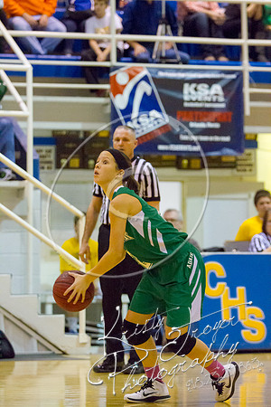 Chouteau vs Adair Basketball