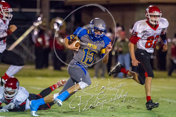 Pryor vs Grove Football