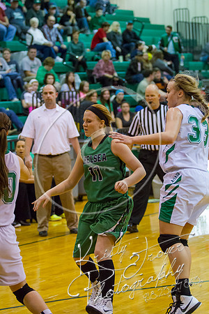 Adair vs Chelsea Basketball homecoming