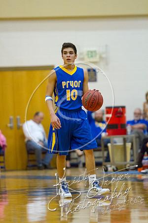 Pryor vs Vinita Basketball at PIT