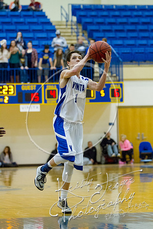 Pryor vs Vinita Basketball at PIT