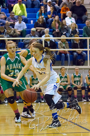 Chouteau vs Adair Basketball