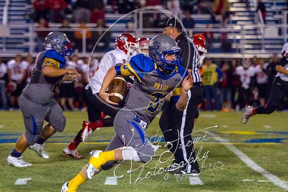 Pryor vs Grove Football