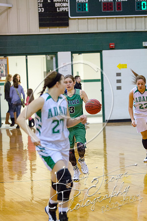Adair vs Chelsea Basketball homecoming