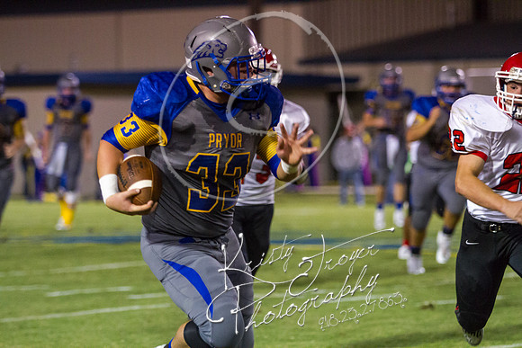 Pryor vs Grove Football